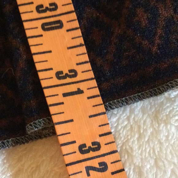 Multicolor micro fleece midi dress - Picture 7 of 9